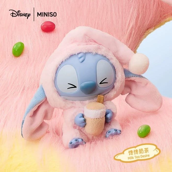 MINISO Disney Stitch Eat Something Before Sleep Series Blind Box - toptoylands