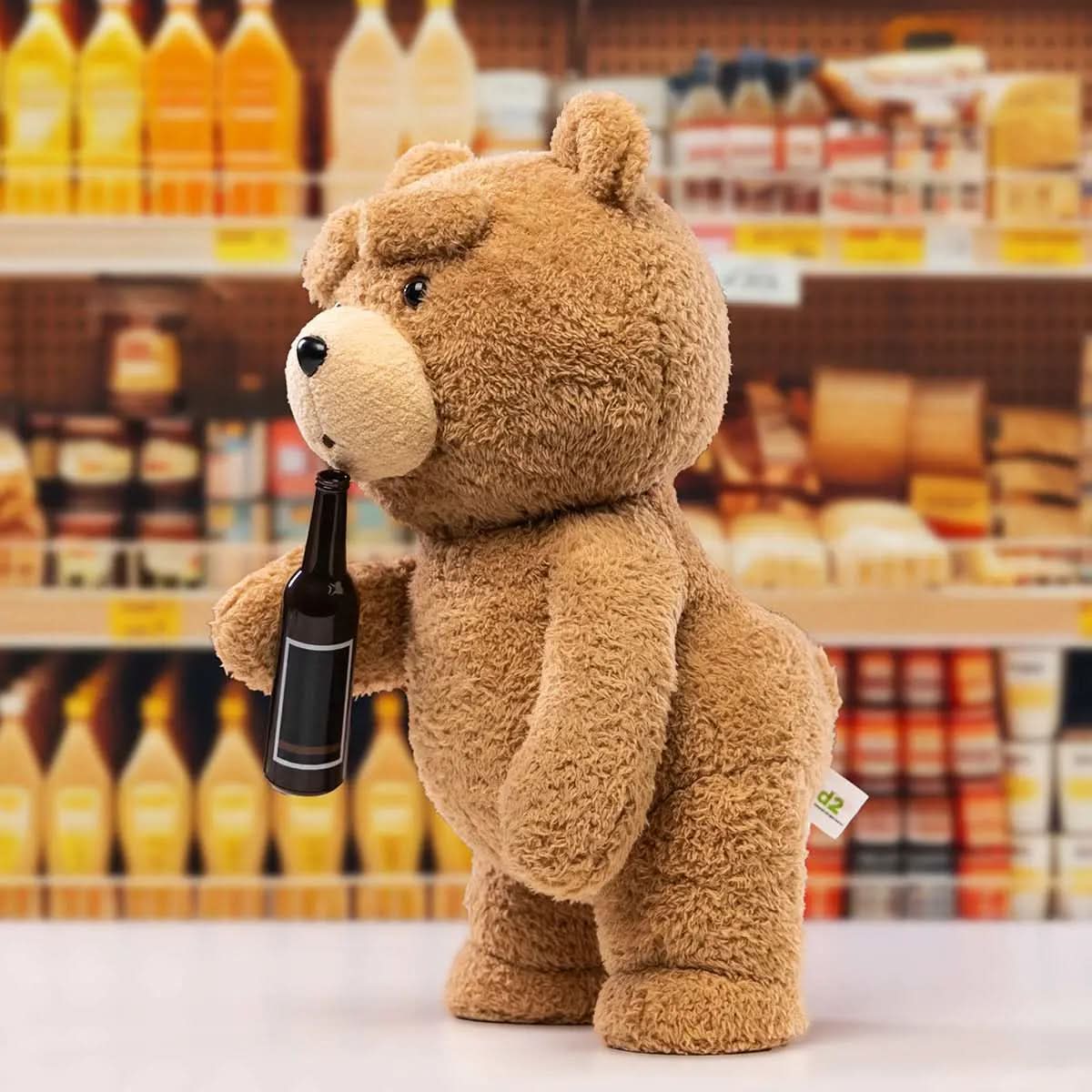 Ted2-ted Action Plush Figure Toy - toptoylands