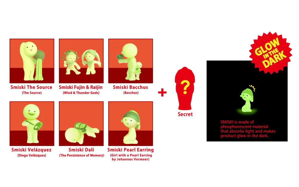 SMISKI - Museum Series Blindbox - toptoylands