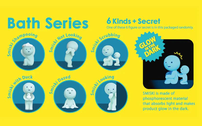 SMISKI - Bath Series Blindbox - toptoylands