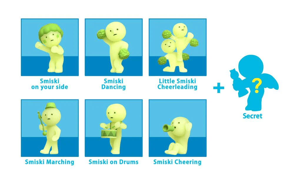 SMISKI - Cheer Series Blindbox - toptoylands