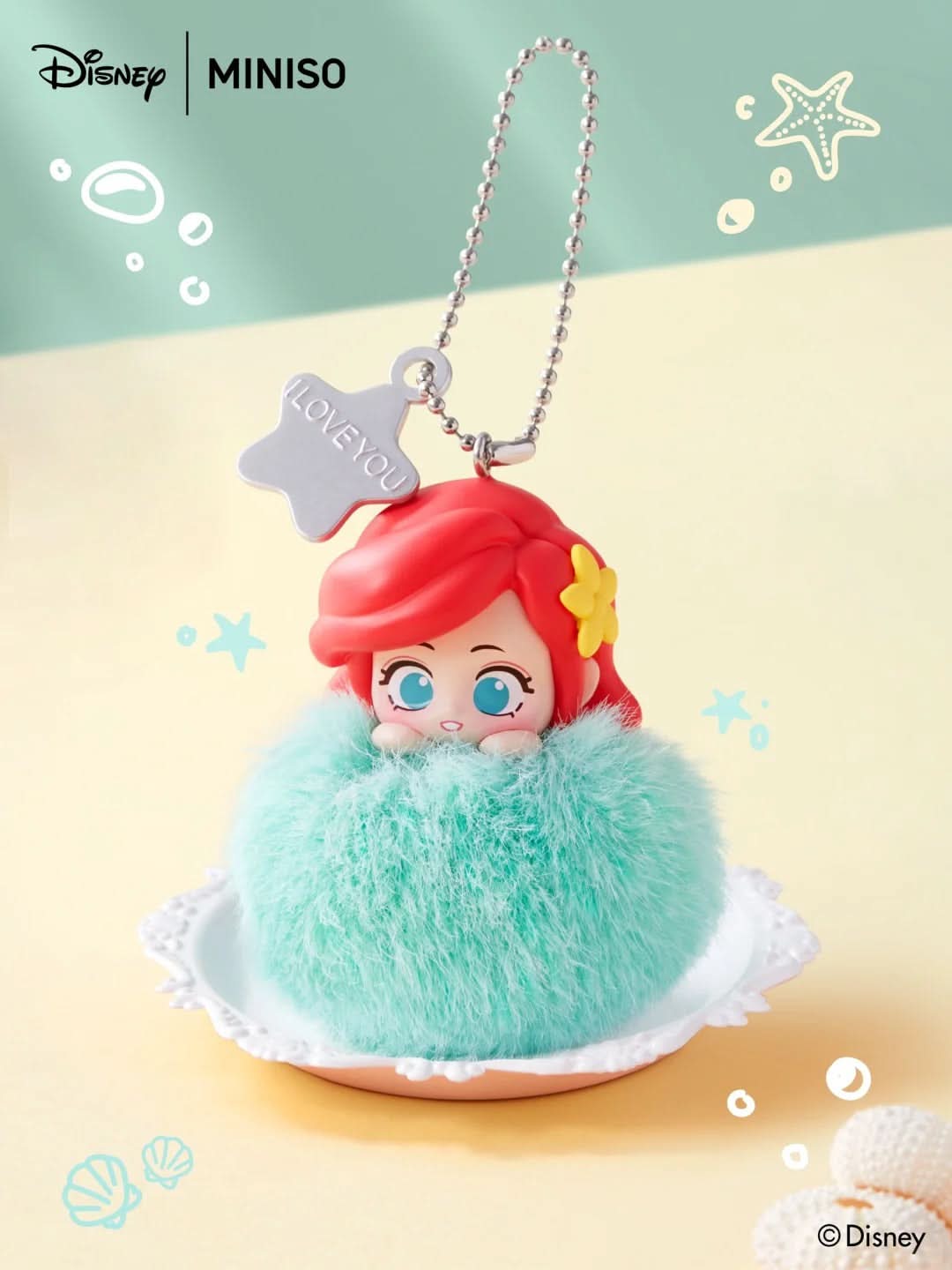 Disney Princesses and Villains Fantasy Pompom Series Mini Blind Box - toptoylands