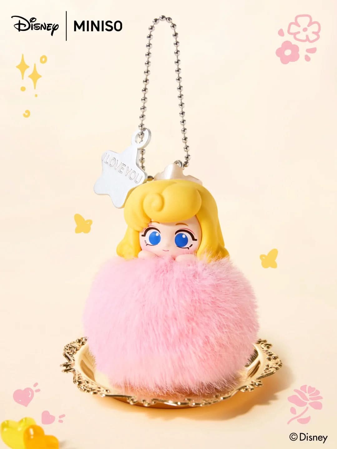 Disney Princesses and Villains Fantasy Pompom Series Mini Blind Box - toptoylands
