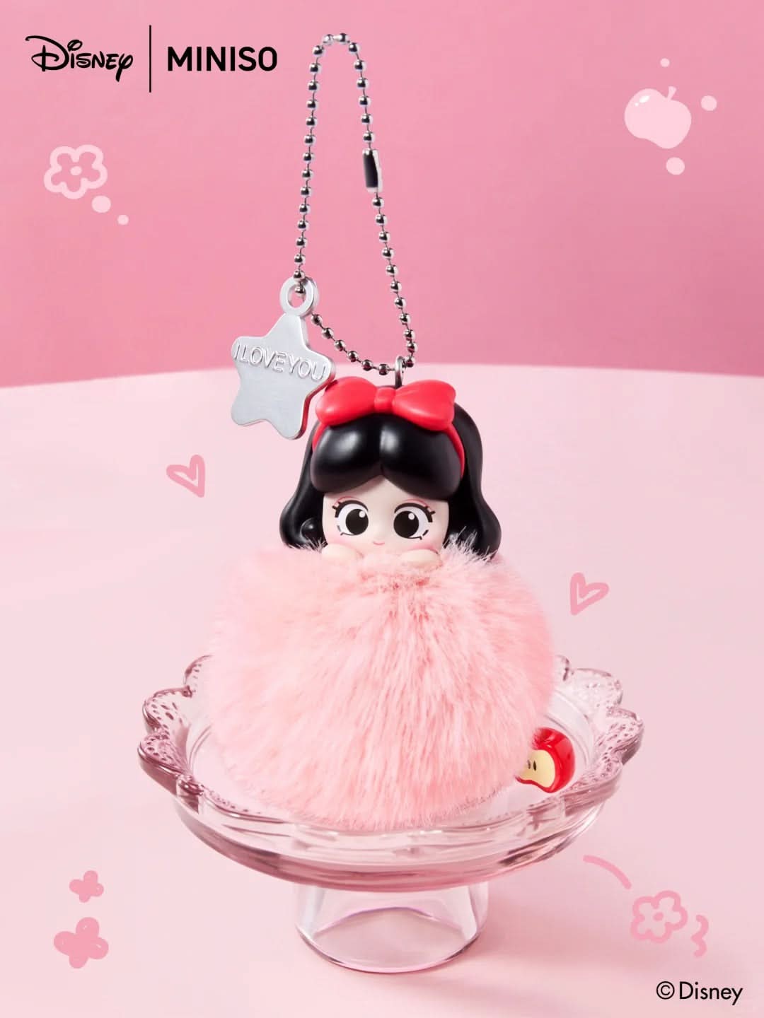 Disney Princesses and Villains Fantasy Pompom Series Mini Blind Box - toptoylands