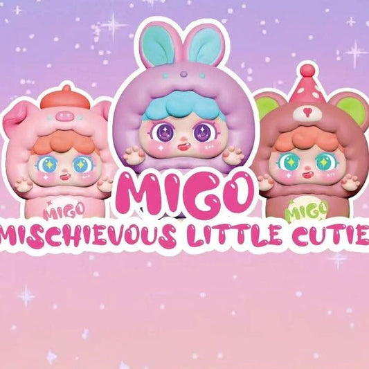 Migo Mischievous Cute Mini Series Figures, Blind Box - toptoylands