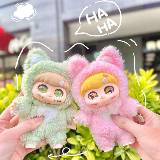 FuFu Zhao Cai Fox Series Plush Dolls, Blind Box - toptoylands