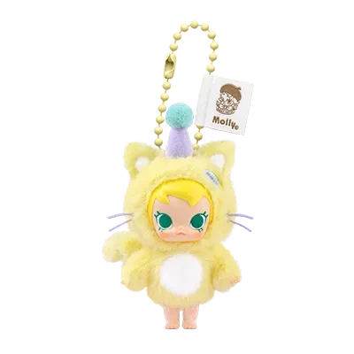 Baby Molly Pocket Friends Series-Vinyl Plush Pendant Blind Box - toptoylands