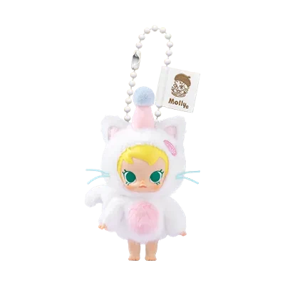Baby Molly Pocket Friends Series-Vinyl Plush Pendant Blind Box - toptoylands