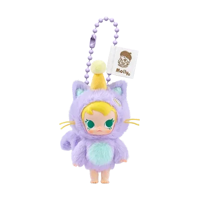 Baby Molly Pocket Friends Series-Vinyl Plush Pendant Blind Box - toptoylands