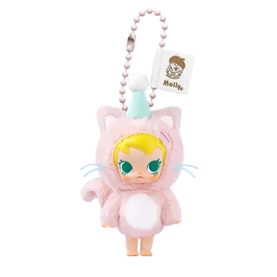 Baby Molly Pocket Friends Series-Vinyl Plush Pendant Blind Box - toptoylands