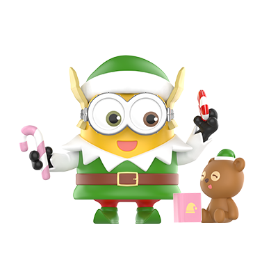 Minions Bedtime Stories by Bob and Tim Series Figures Blindbox - toptoylands