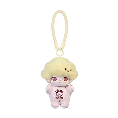 DIMOO Crush on Coffee Series-Blando Peluche Llavero Caja Ciega