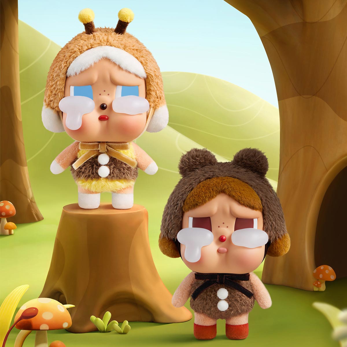 CRYBABY Crying Again Series-Vinyl Face Plush Blind Box - toptoylands