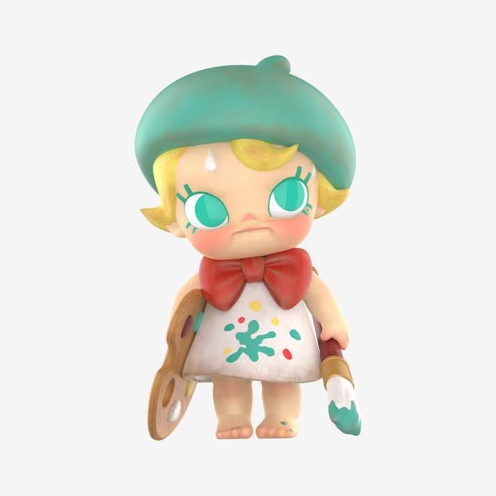 Baby Molly Future Painter Figurine - toptoylands