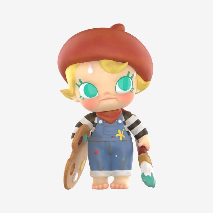Baby Molly Future Painter Figurine - toptoylands