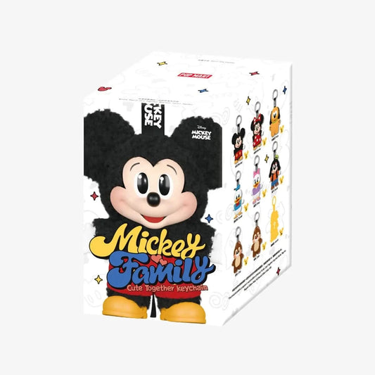 Mickey Family Cute Together Keychain Series Figures - Blind Box - toptoylands