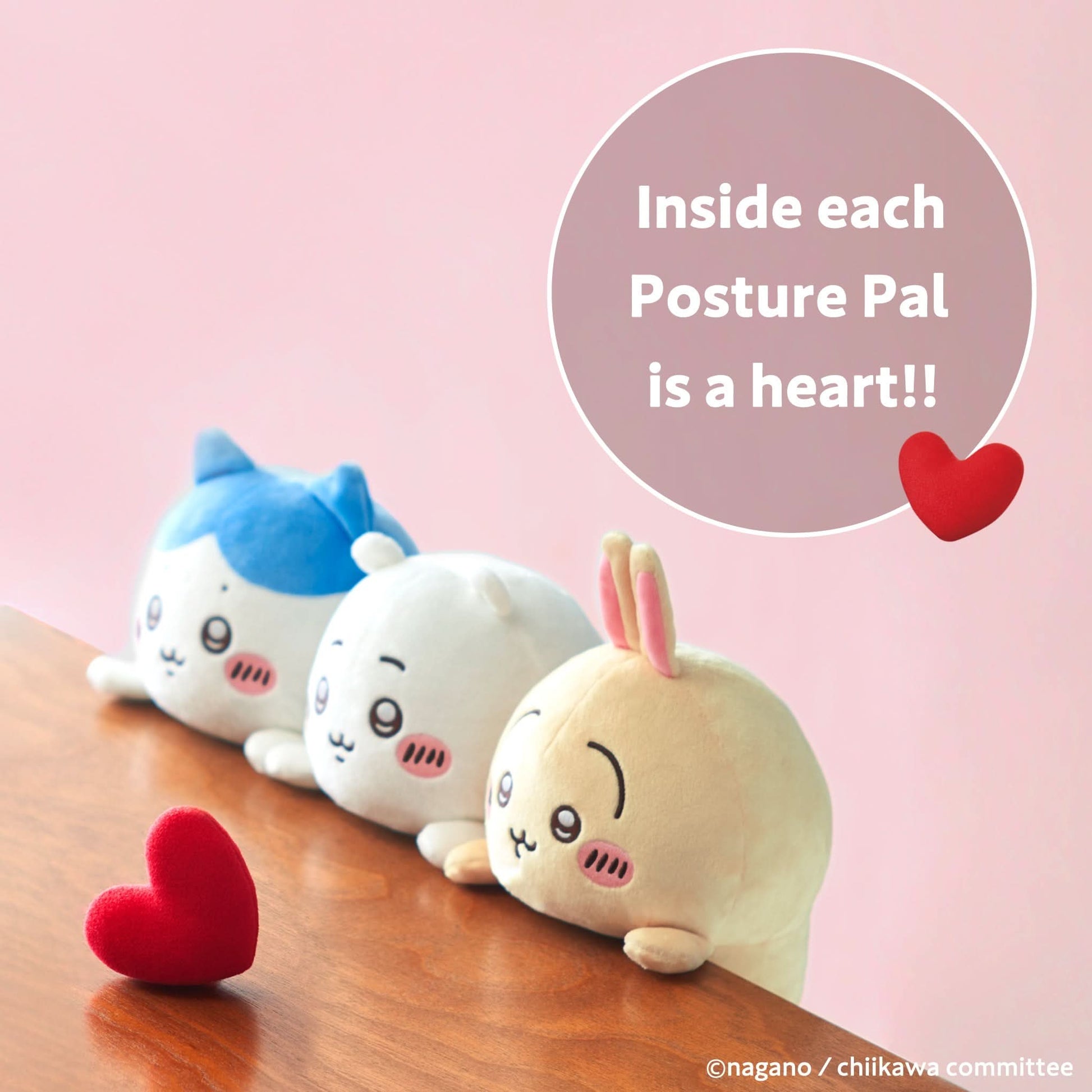 CHIIKAWA- Posture Pal Funbarus Chiikawa Plush Dolls(Chiikawa) - toptoylands