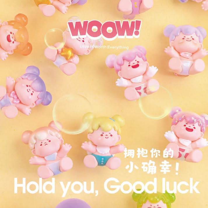 Woow Hold Your Good Luck Mini Beans Series Figures, Blind Box - toptoylands