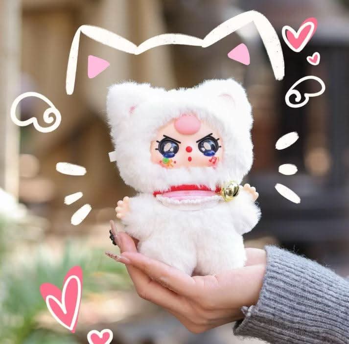 Baby Three Billionaires Cat Series Plush Dolls, Blind Box - toptoylands