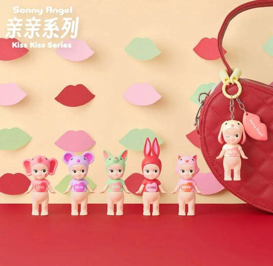 SONNY ANGEL Kiss Kiss Series Figures, Blind Box - toptoylands