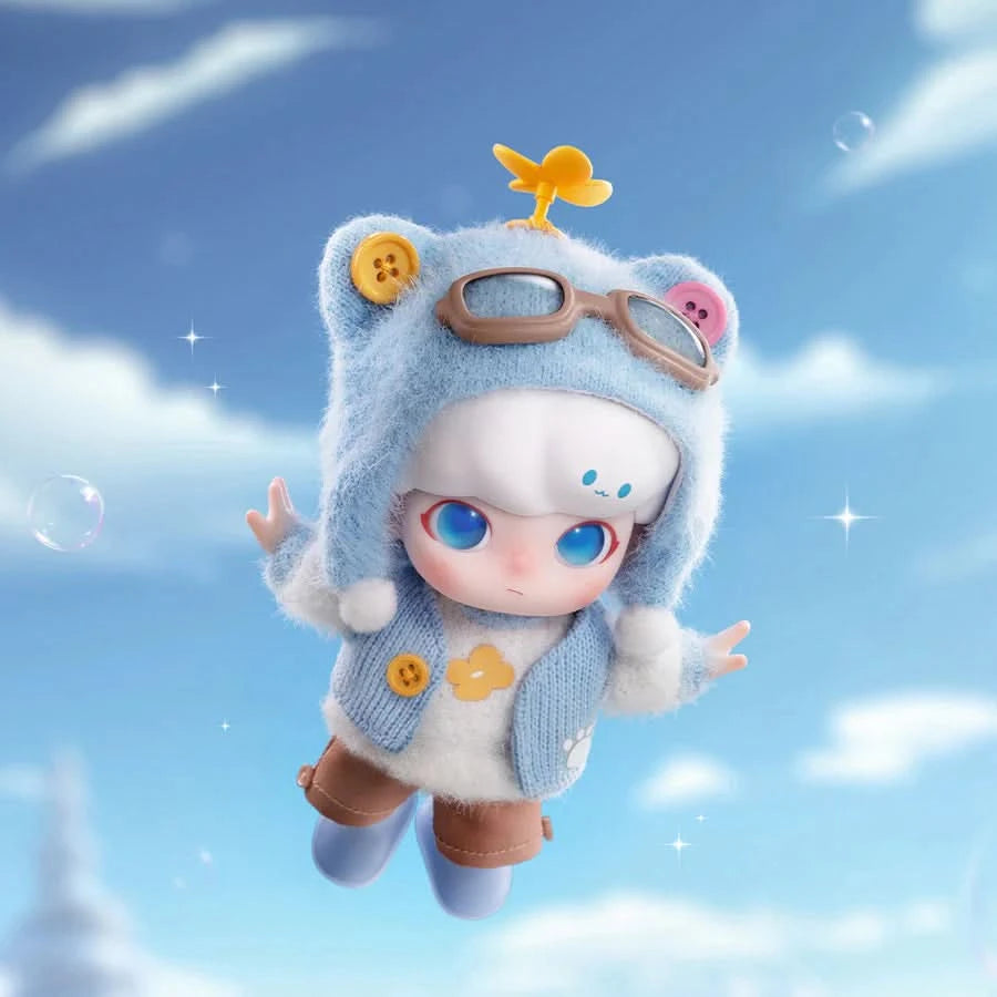 POP MART DIMOO Pilot Bear BJD Action Figure Doll – toptoylands