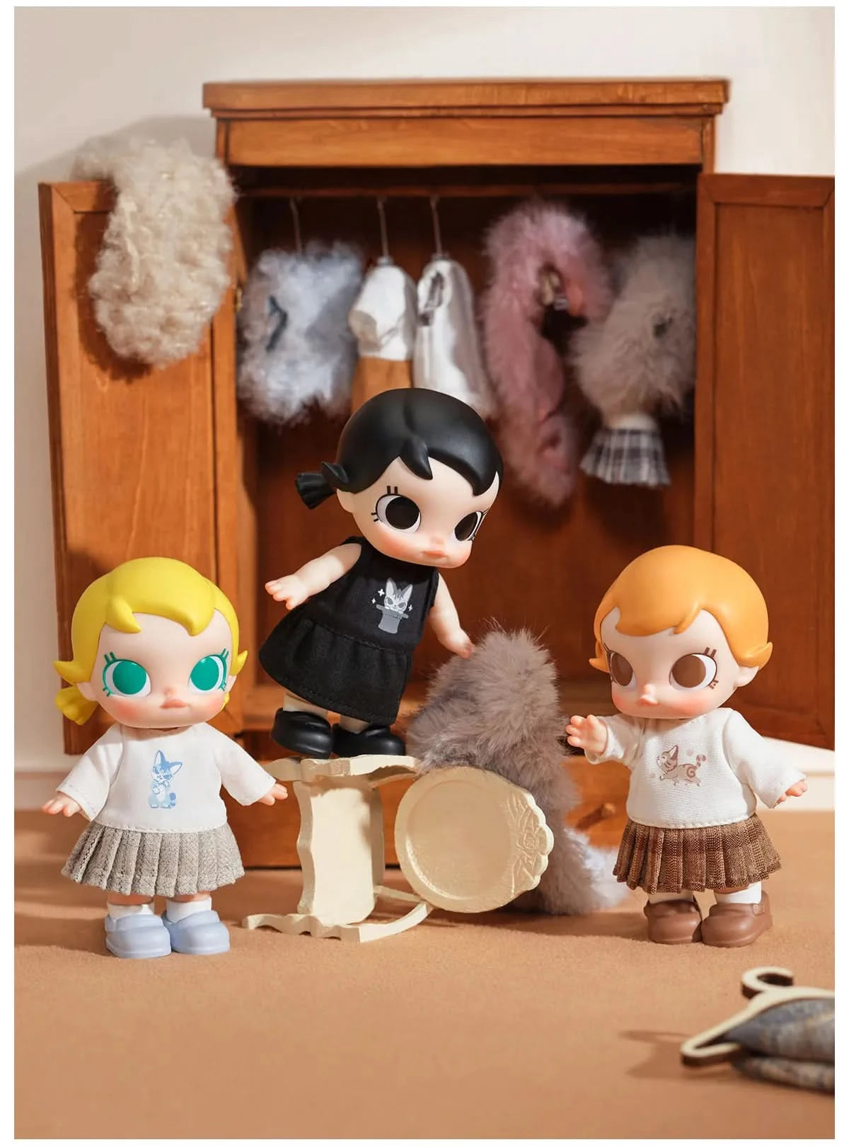 BABY MOLLY Winter Fit Check Series-Vinyl Plush Pendant Blind Box