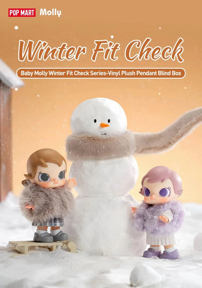 BABY MOLLY Winter Fit Check Series-Vinyl Plush Pendant Blind Box