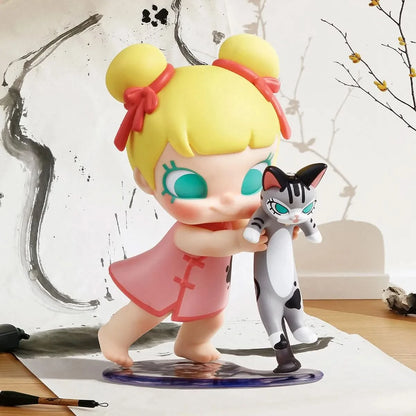 Baby Molly & Baby Tabby Series Figures Blindbox - toptoylands