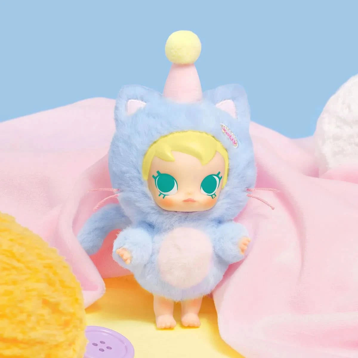 Baby Molly Pocket Friends Series-Vinyl Plush Pendant Blind Box - toptoylands