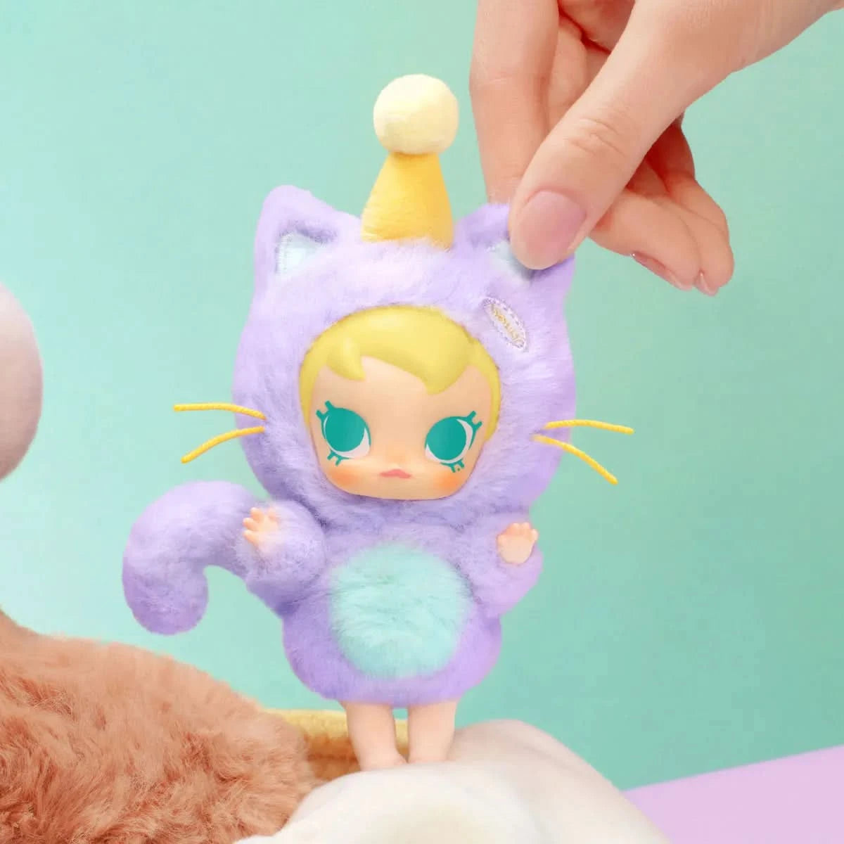 Baby Molly Pocket Friends Series-Vinyl Plush Pendant Blind Box - toptoylands