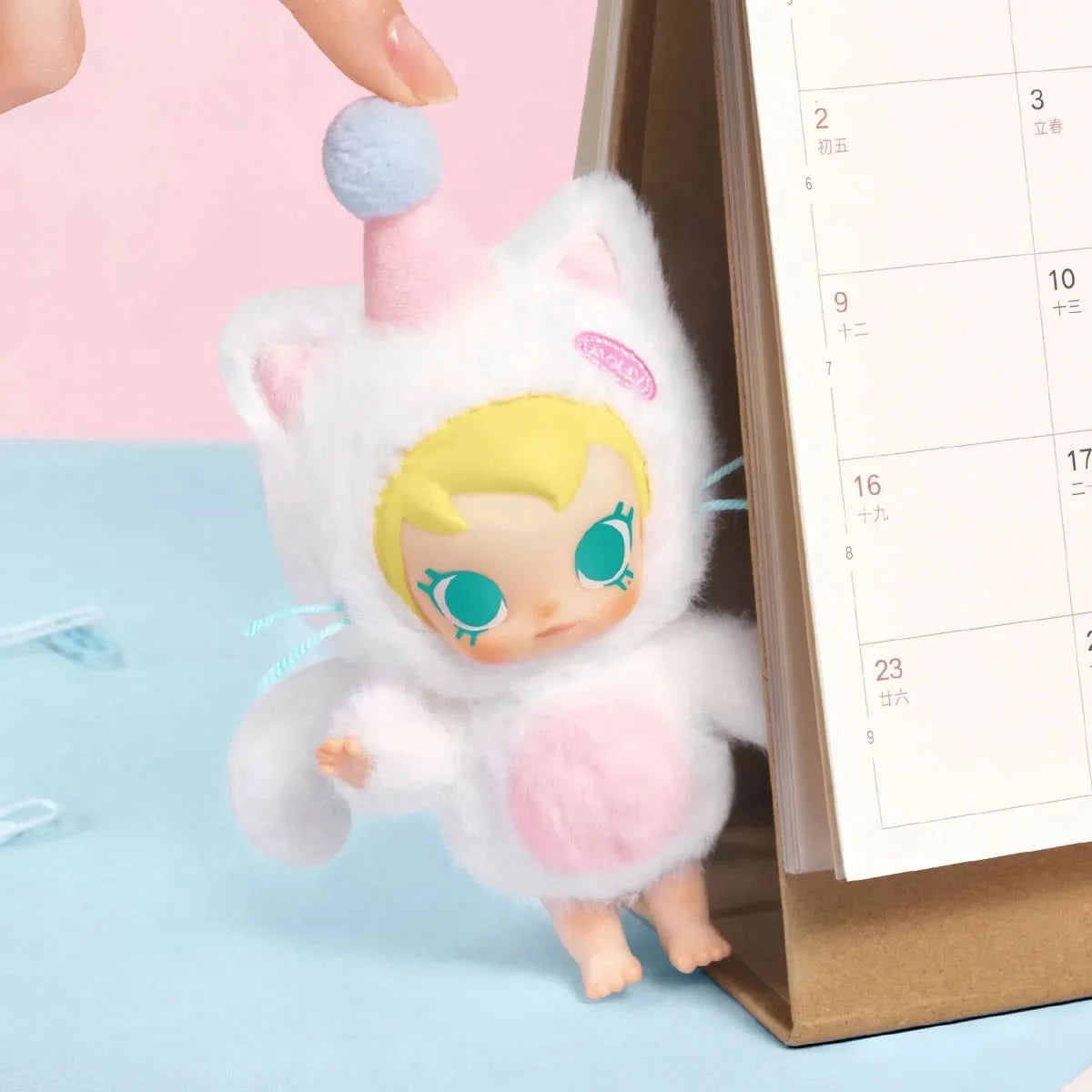 Baby Molly Pocket Friends Series-Vinyl Plush Pendant Blind Box - toptoylands