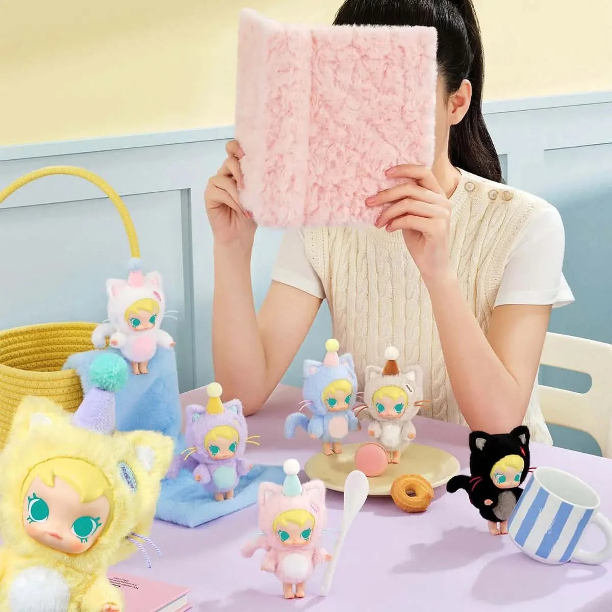 Baby Molly Pocket Friends Series-Vinyl Plush Pendant Blind Box - toptoylands