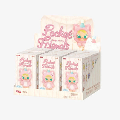 Baby Molly Pocket Friends Series-Vinyl Plush Pendant Blind Box - toptoylands