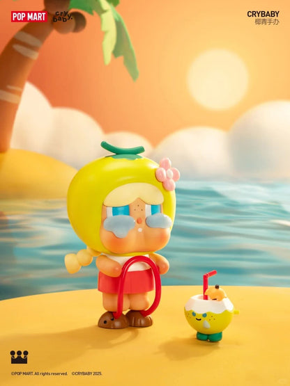 CRYBABY Coconut Figure-Green&Brown - toptoylands