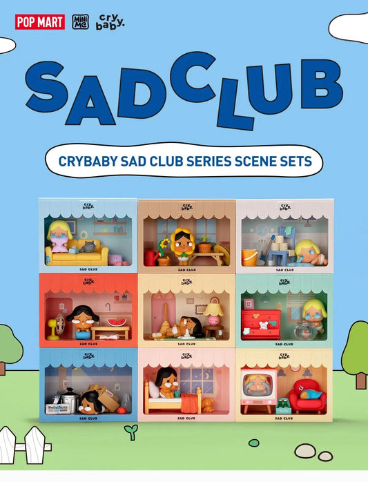 CRYBABY Sad Club Series Scene Sets Blindbox