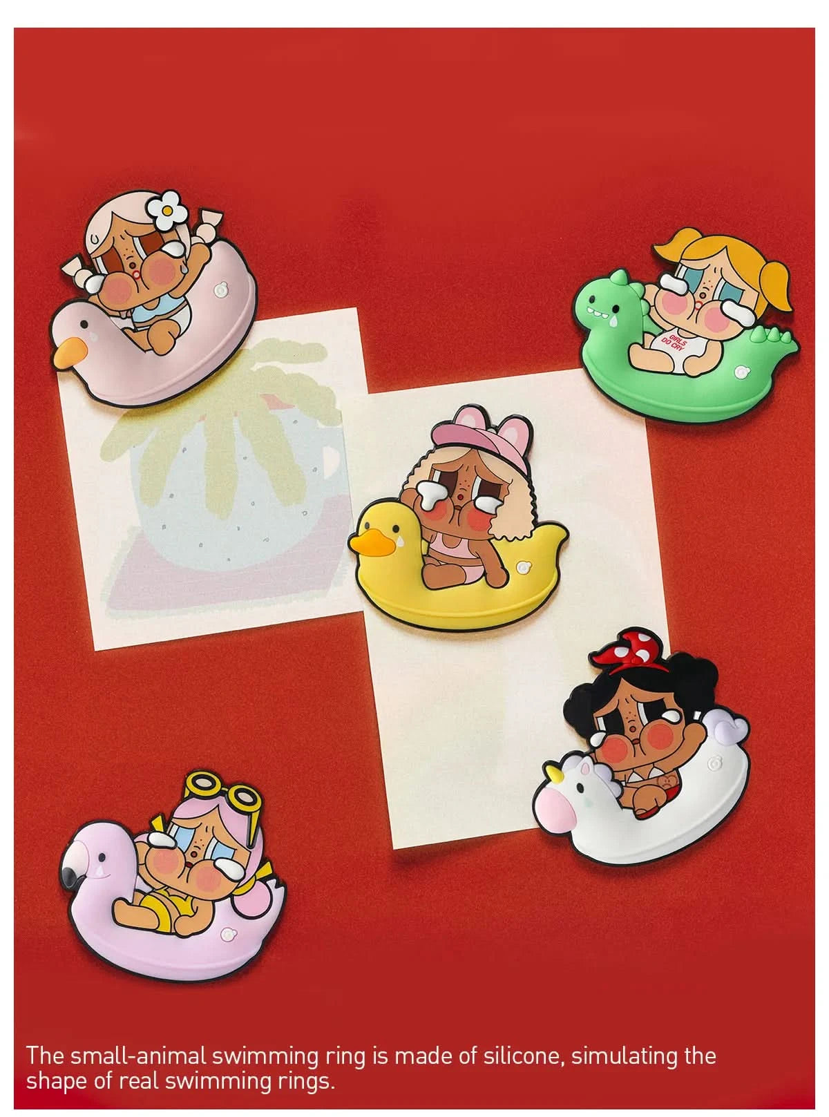 CRYBABY Vacation Mode On Series-Fridge Magnet Blind Box