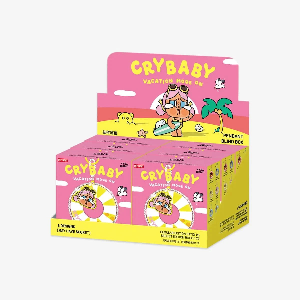 CRYBABY Vacation Mode On Series-Pendant Blind Box