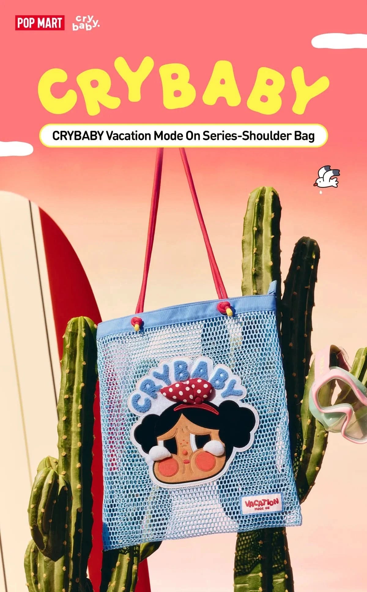 CRYBABY Vacation Mode On Series-Shoulder Bag