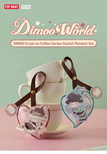 DIMOO-Crush On Coffee Series-Conjunto de Colgante de Bolsa Aromática