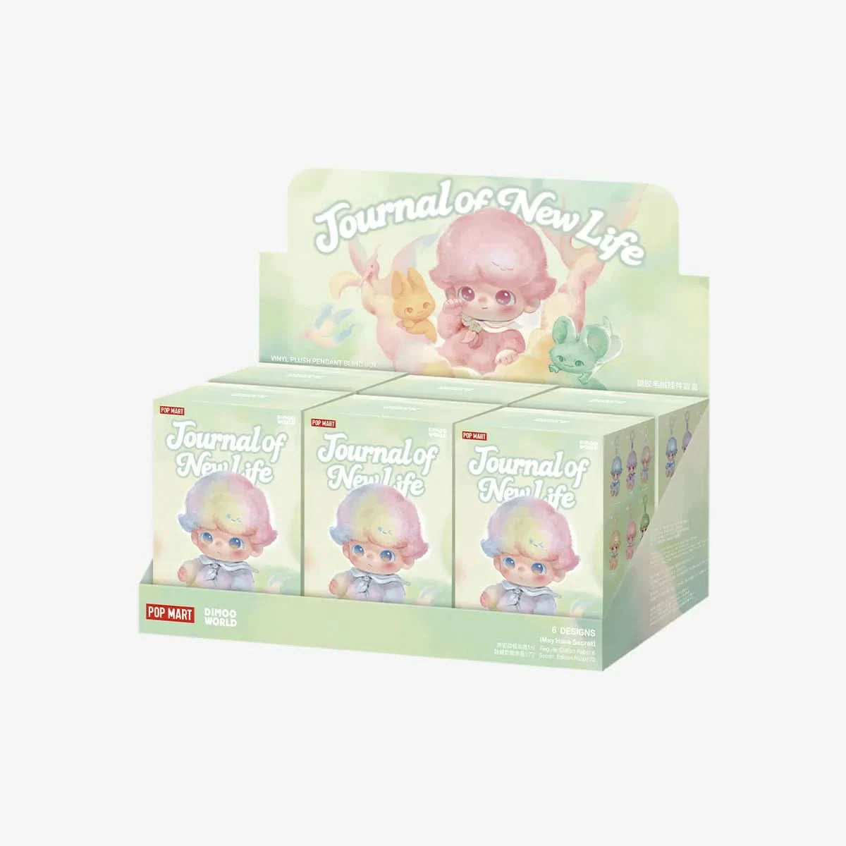 DIMOO Journal of New Life Series-Vinyl Plush Pendant Blind Box