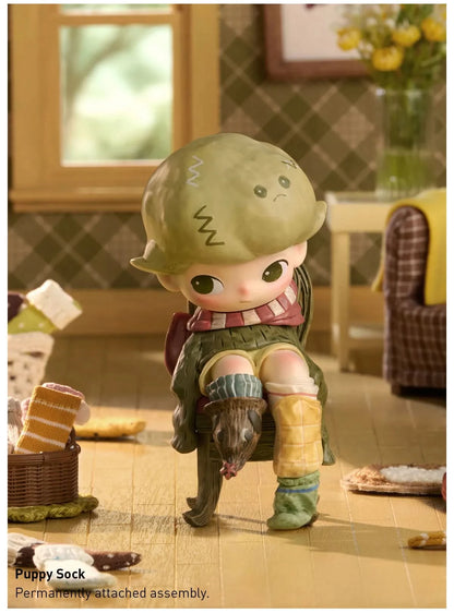 DIMOO The Missing Day Series Figures Blindbox puppy sock