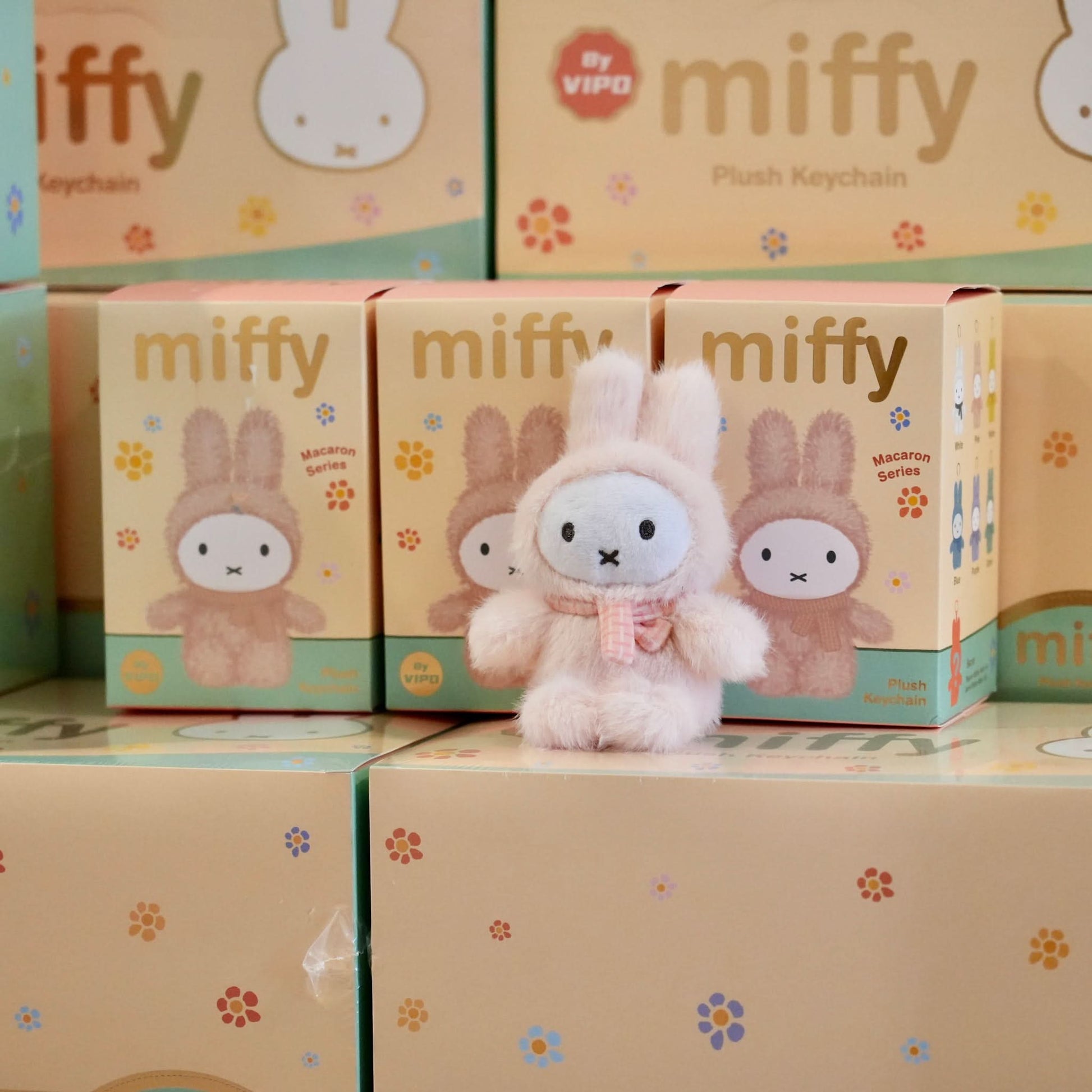 VIPO x Miffy Macaron Series Plush Blind Box - toptoylands