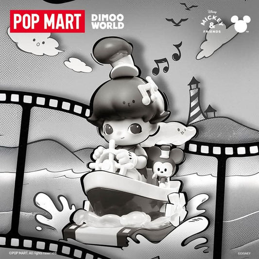Dimoo World × Disney Series Hand-Operated Blind Box Toys - toptoylands