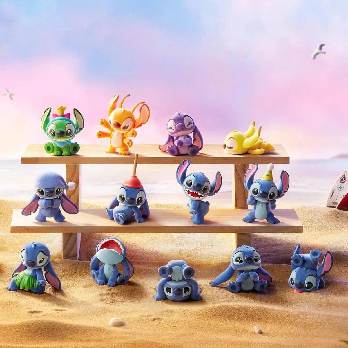 Disney Stitch Little Emotions Series Figures Blindbox - toptoylands