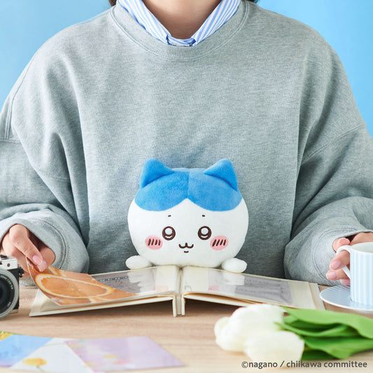 CHIIKAWA - Posture Pal Funbarus Chiikawa Plush Dolls (Hachiware) - toptoylands