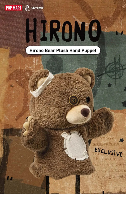 Hirono Bear Plush Hand Puppet-toptoylands