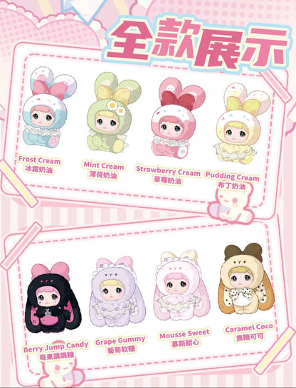 NOMMI- Sweetheart Bunny Series Plush Blind Box - toptoylands