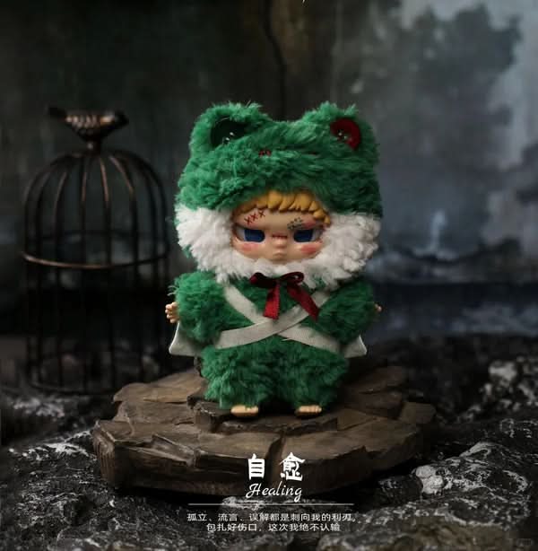 KIPPO Bad kid kippo rebel paradise series plush Doll Pendant Blindbox healing