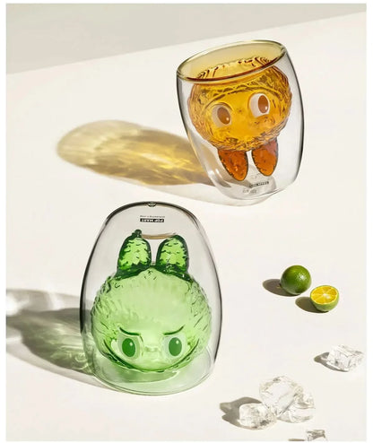 LABUBU CHEERS Series-Double-walled Glass Blind Box-THE MONSTERS - toptoylands