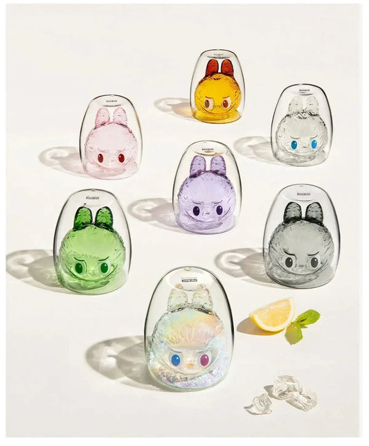 LABUBU CHEERS Series-Double-walled Glass Blind Box-THE MONSTERS - toptoylands